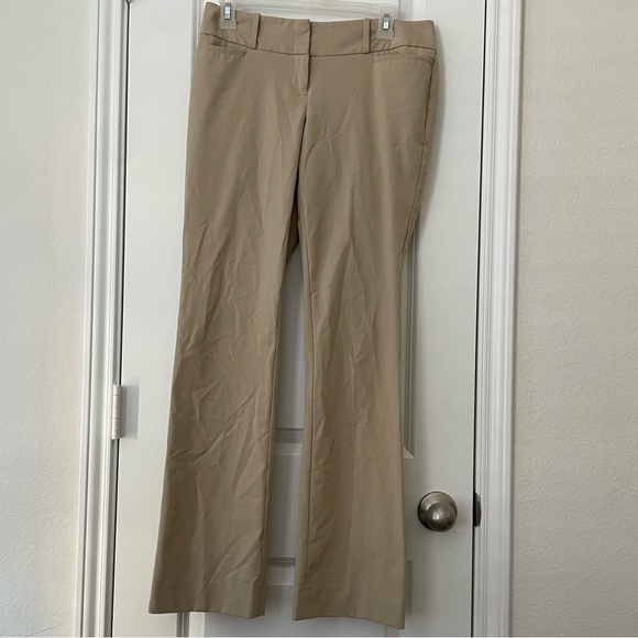 The Limited Pants - The Limited Drew Fit Beige Career Pants Women's 4R Straight Leg Office Business
